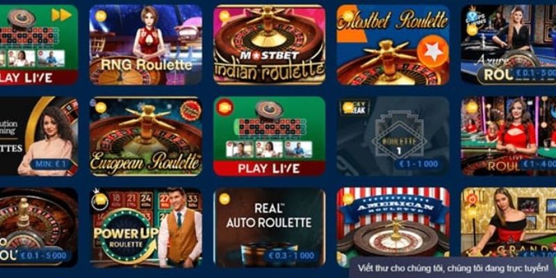 Sảnh casino là sảnh game có vô vàn tựa game hay